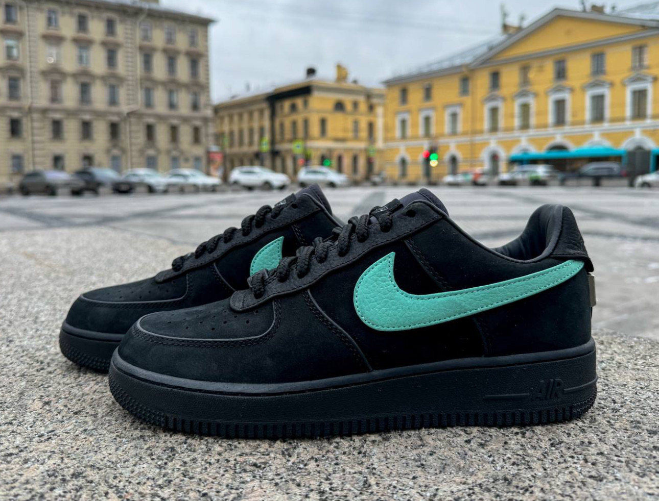 Nike Air Force 1 Low Tiffany & Co. Black