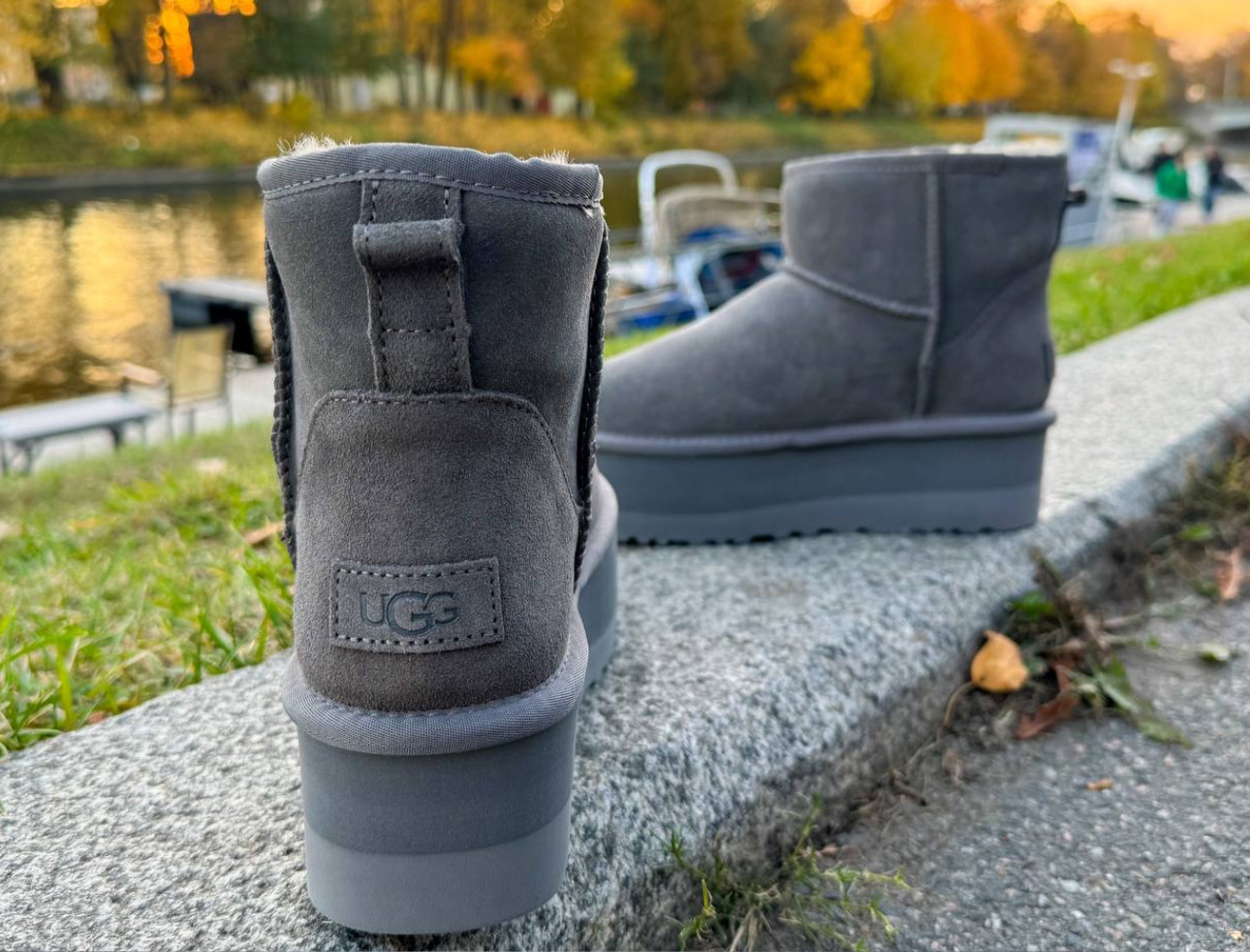 UGG Ultra Platform Grey