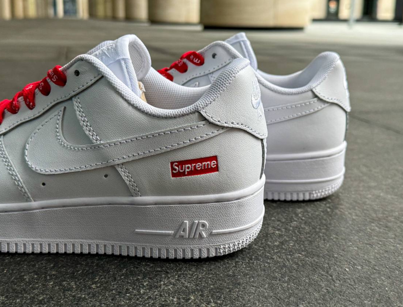 Nike Force 1 Low Supreme White