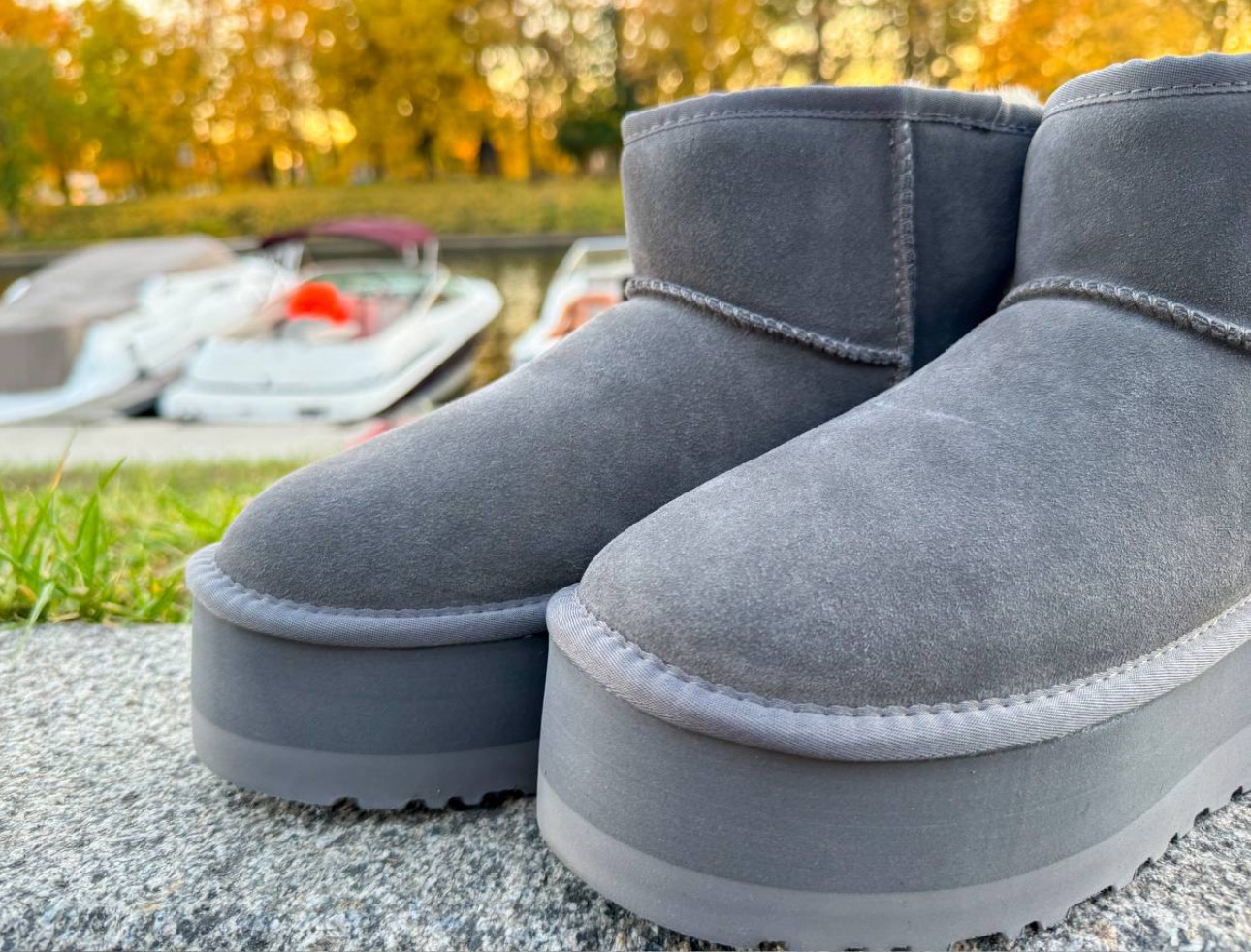 UGG Ultra Platform Grey