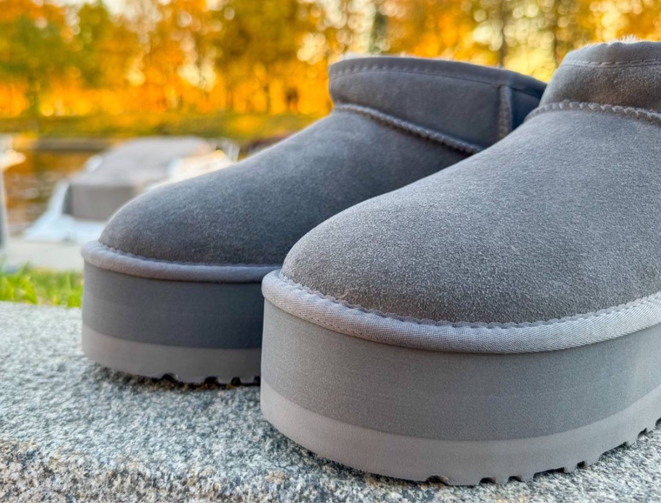 UGG Ultra Mini Platform Grey